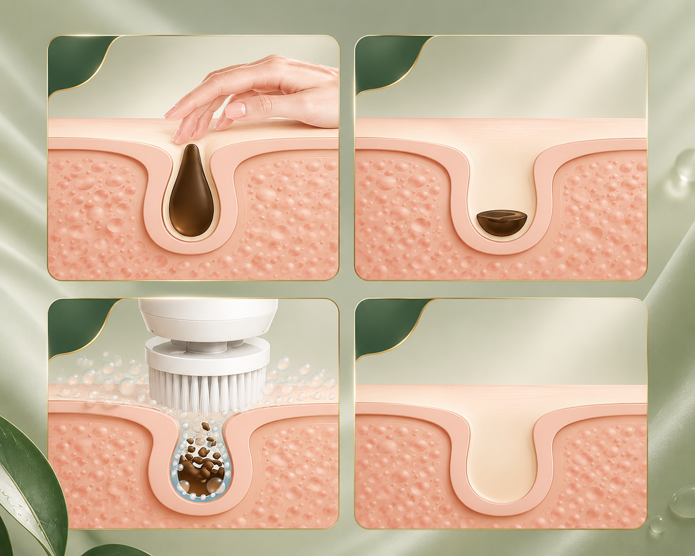 Olysea - 4 in 1 SPA Kit per Skincare